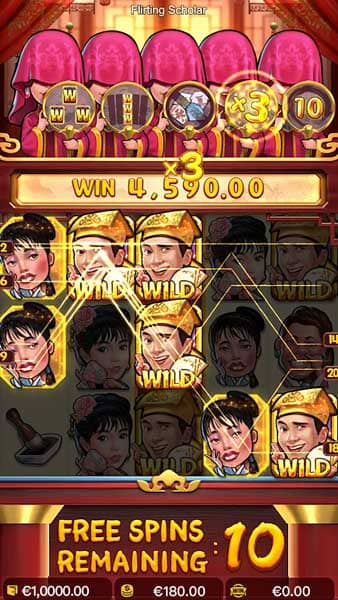 Flirting Scholar freespins