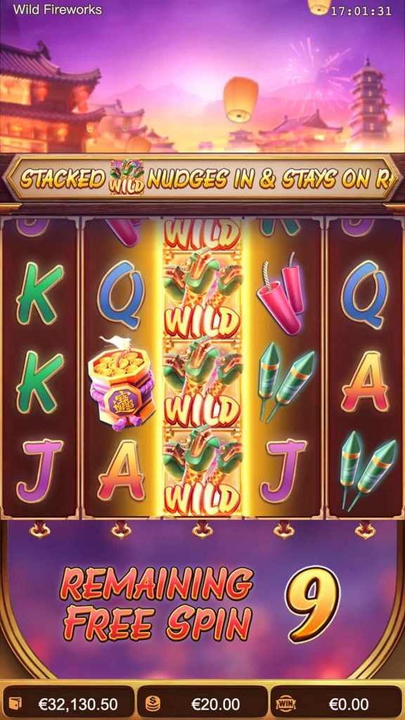 Wild Fireworks Freespins