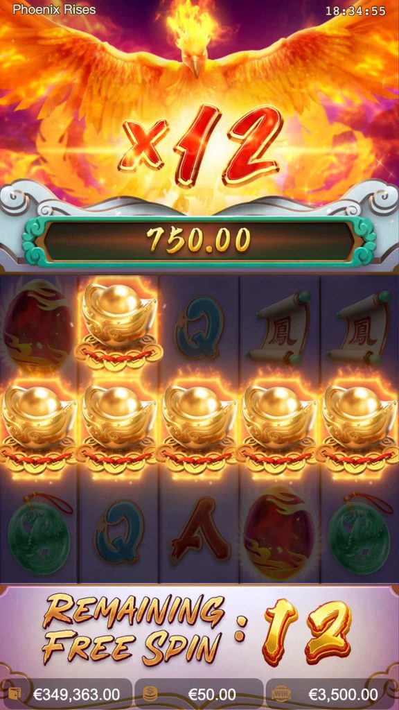phoenix rises freespins