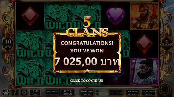 5 Clans พีจีสล็อต